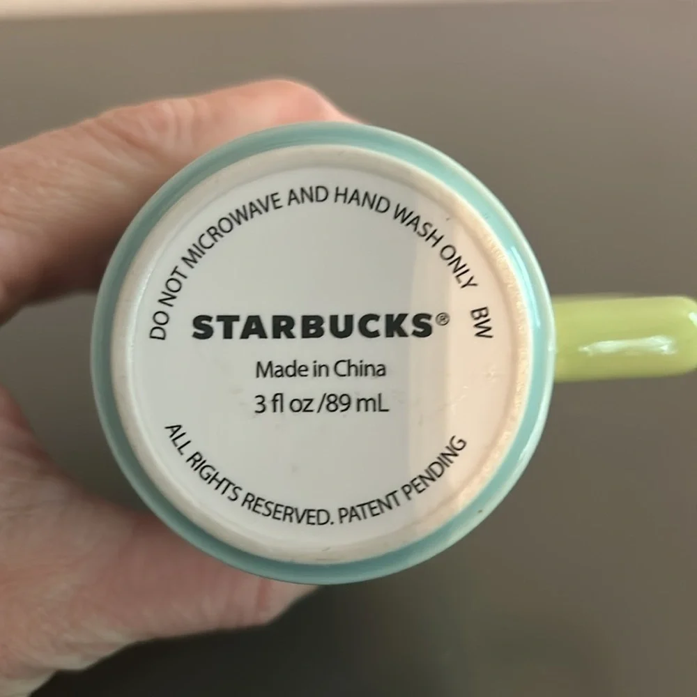 Starbucks collector Jeju Korea mini mug
